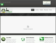 Tablet Screenshot of iluvlinux.com